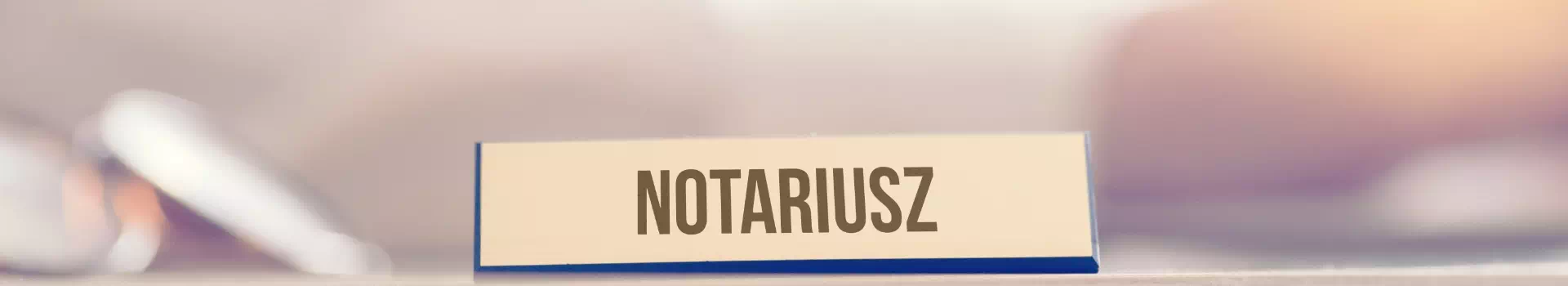 Plakietka notariusza
